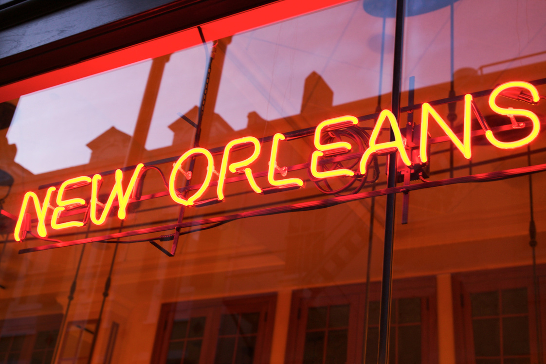New Orleans neon sign